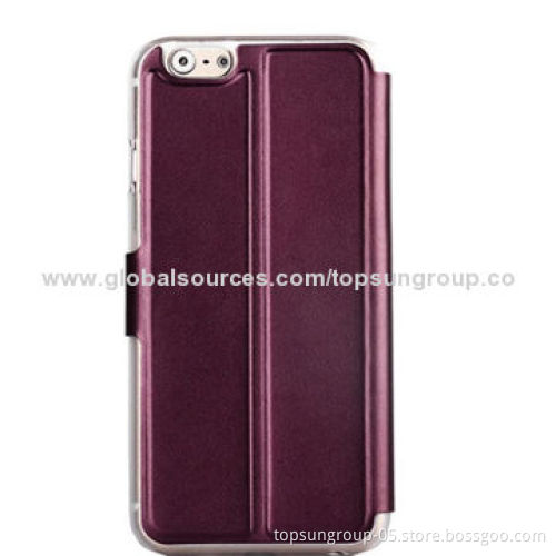 PU Leather Case for iPhone 6, Voltage Technology with Card Slot, New Arrival